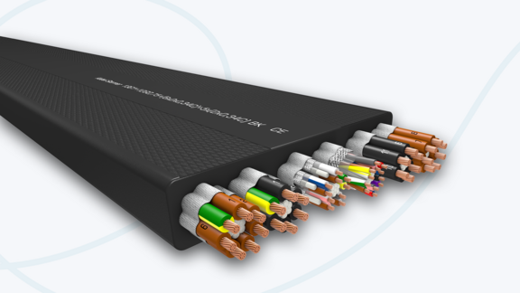 Mantelflachleitungen