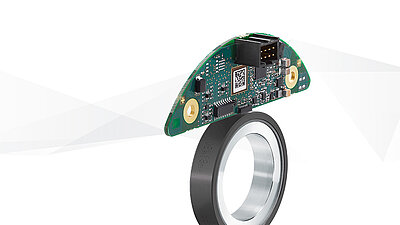 Inkrementale lagerlose Drehgeber zur Integration in Motoren