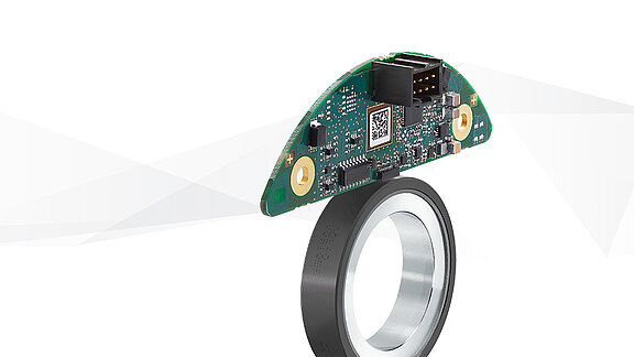Inkrementale lagerlose Drehgeber zur Integration in Motoren