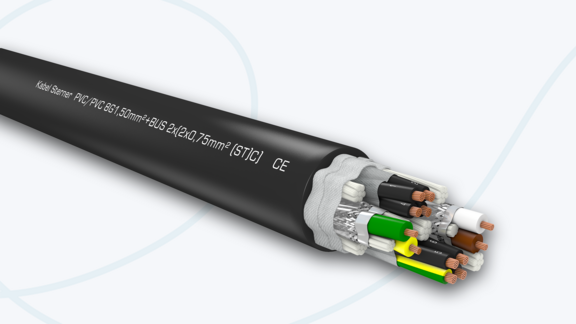 Servo- und Geberleitungen
