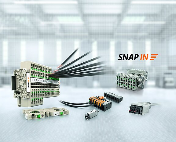 SNAP INto the future – Reihenklemmen von 0,5 bis 16 mm²