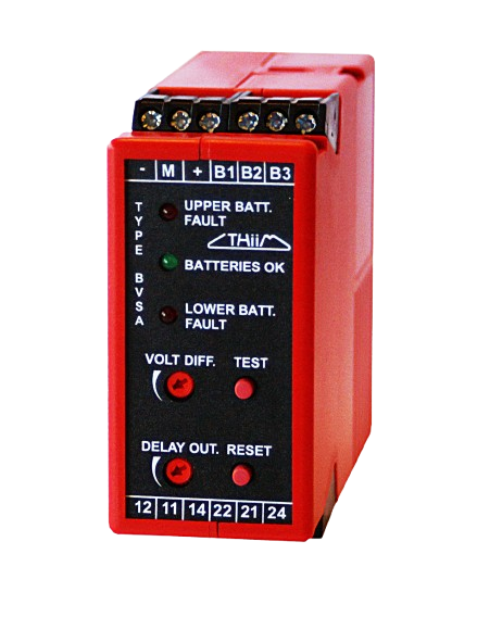 Überwachungsrelais für DC-Stromversorgungen